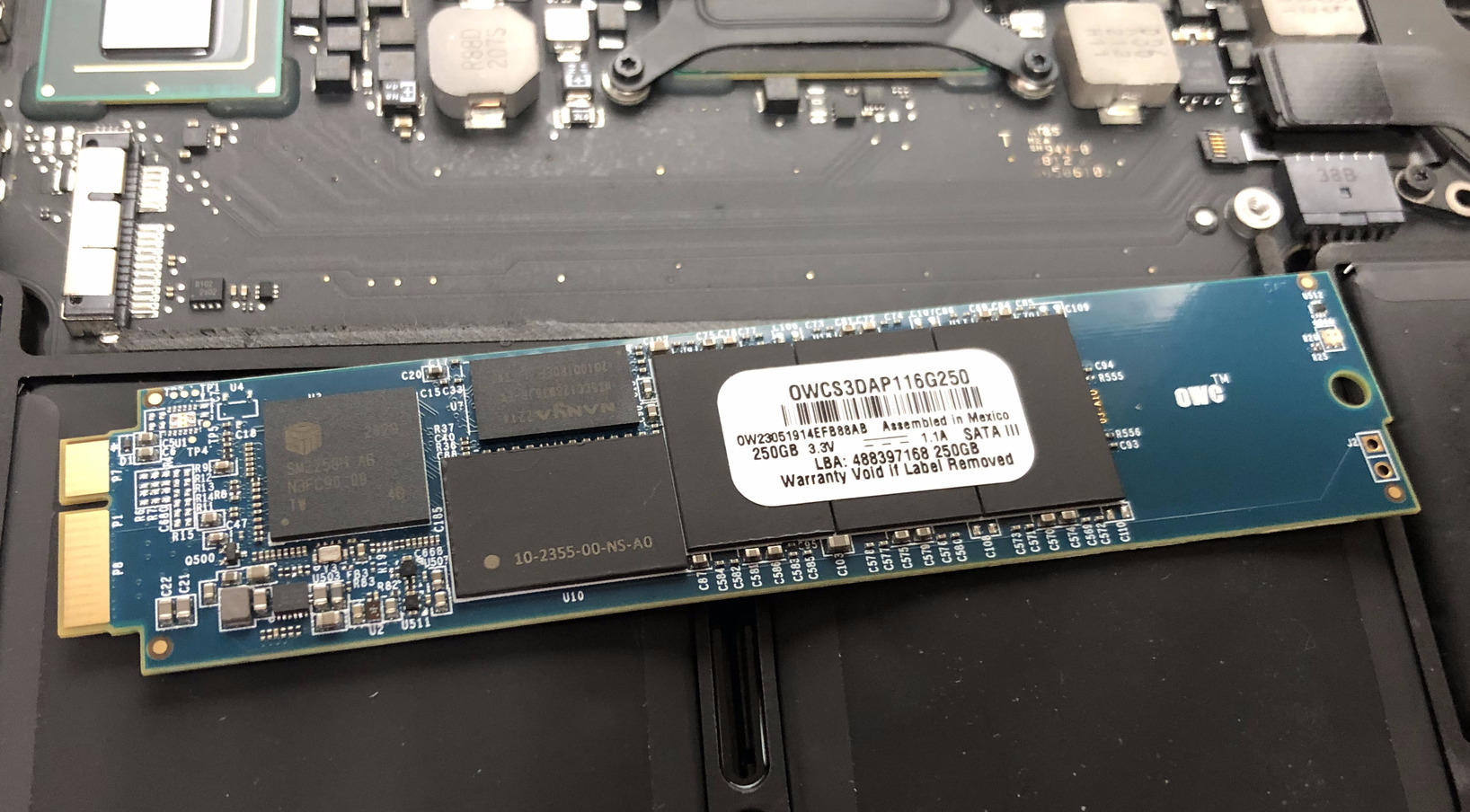 Figure 6a. View of the new SSD