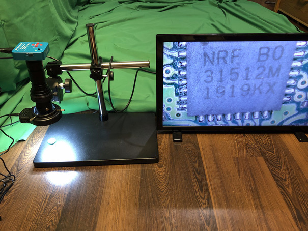 MICROSCOPE FOR ELECTRONICS REVERSE ENGINEERING