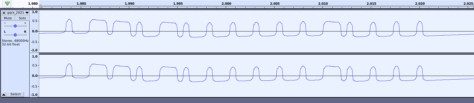 Figure 17. Off Signal